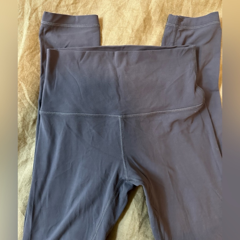 Lululemon align II 25 inch 7/8 size 4 dark shadow